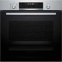"Bosch" - HBG578ES3 6 serijos pirolizinė daugiafunkcinė orkaitė 60 cm pločio "AirFry 3D Hotair Steel