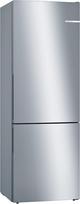 "Bosch" 6 serijos šaldytuvas su šaldikliu, KGE49AICA, ilgesnis šviežumas su "VitaFresh", retesnis atitirpinimas su "LowFrost", "BigBox" erdvė dideliems šaldytiems produktams, XXL, 201 x 70 cm itin platus, 302 litrų talpos šaldytuvas + 111
