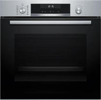 "Bosch" HBG578ES7 60 cm pločio 6 serijos "Home Connect" 3D "Hotair" savaime išsivalanti paslėptos rankenos, juoda pirolizinė orkaitė