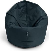 "BuBiBag Bean Bag", "2-in-1" funkcinė sėdynės pagalvė su EPS polistireno užpildu, 32 spalvos, grindų pagalvė, fotelis, sofa (125 cm, juoda)