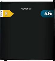 "Cecotec" mažas šaldytuvas - mini šaldytuvas - mini baras 46L "GrandCooler 20000 SilentCompress Black" E. Aukštis 48,7 cm, plotis 48 cm, mažos sąnaudos, apverčiamos durys, ciklinis veikimas, juodas