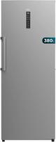 "Cecotec" vertikalus šaldytuvas "Bolero CoolMarket UF 380 Inox D. 1950W, XL talpa 380L, D klasė, "Inverter Plus" variklis, "Total No Frost", durelės su ekranu, pertvarkomas į šaldytuvą, įvairus oro srautas