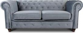 "Chesterfield Asti" 2 sėdimų vietų sofos komplektas, 2 sėdimų vietų sofos komplektas su medinėmis kojelėmis, minkšta sofa, "Glamour" dizainas