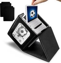 "Deck Box Commander" dėžutė, magnetinė prekybos kortelių dėžutė, 2 kortelių separatoriai, 1 viršutinis įkroviklis, skirta prekybos kortelėms, žaidimams / kortelėms, kortelių laikymo dėžutė
