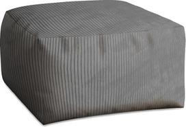 "DreamRoots Pouf-Cord Stool Comfort" 70 x 70 x 40 cm - svetainės kojų atrama foteliui
