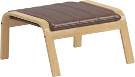 "Duable Poang" kėdės užvalkalas pagamintas pagal užsakymą, suderinamas tik su IKEA "Poang" fotelių užvalkalais. (Osmanų kėdės PU oda, ruda)