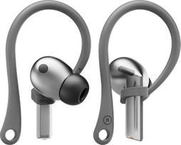 "elago EarHooks" ausų kabliukai, suderinami su "Samsung Galaxy Buds 3" ir "Galaxy Buds 3 Pro", ausinių priedai, neslystantys, ergonomiško dizaino, patogiai priglunda (tamsiai pilka)
