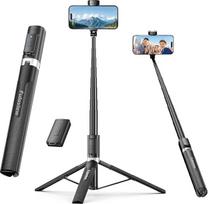 "Fuloview Selfie Stick" trikojis, 60 colių trikojis "iPhone", belaidis nuotolinio valdymo pultas, skirtas asmenukėms, grupinėms nuotraukoms, vaizdo įrašams fotografuoti, telefono stovas, suderinamas su "iPhone", "Android" telefonu, fotoaparatu
