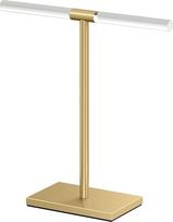 "Gatco 1344B" modernus stačiakampio formos pagrindo laisvai pastatomas rankšluosčių džiovintuvas šlifuotas žalvaris/akrilas 10,5" pločio x 11,2" aukščio T formos rankšluosčių laikiklis vonios kambariui virtuvės rankšluosčių laikiklis