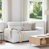 "Gecheer" 2 sėdimų vietų sofa balta 120 cm dirbtinės odos gyvenamojo kambario minkštasuolis sofa sofa mažoms erdvėms biuras svečių kambarys miegamasis