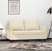 "Gecheer" 2-vietė sofa-lova Svečių sofa-lova Sofa-lova Svetainė / namai / biuras Kreminė 120 cm dirbtinė oda