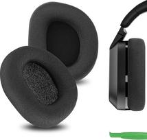 "Geekria Comfort" patogios pakaitinės medžiaginės ausinių pagalvėlės "Turtle Beach Stealth 600 Gen 2 Gen 3" ausinėms ausinių pagalvėlės Ausinių pagalvėlių remonto dalys (juodos spalvos)