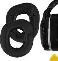 "Geekria QuickFit" baltyminės odos ausų pagalvėlės, skirtos "Turtle Beach Stealth 700 Gen 2" ausinėms ausinėms, skirtos ausų pagalvėlėms, remonto dalims (juodos spalvos)