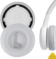"Geekria QuickFit" keičiami baltyminiai odiniai ausinių įdėklai, skirti "JBL Live 400BT" ausinėms Ausinių įdėklai, remonto dalys (pilka)