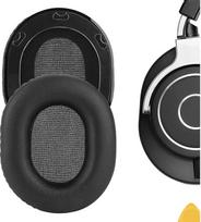 "Geekria QuickFit" pakaitiniai ausinių įdėklai "Audio-Technica ATH-M70X" ausinių įdėklai ausinių įdėklai ausinių įdėklai ausinių kaušelių remonto dalys (juodos spalvos)