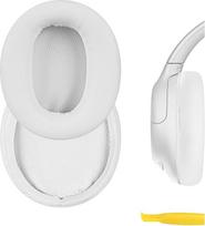 "Geekria QuickFit" pakaitinės ausinių pagalvėlės, skirtos "Sony" WH-CH700N/ CH710N/ CH720N ausinėms - baltos spalvos