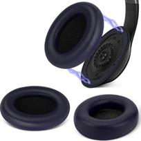 "Geekria Snap Ear Pads" ausinių įdėklų rinkinys "Beats Studio Pro" ausinėms, magnetinis, lengvai pakeičiamas per kelias sekundes, ausų kaušelių remonto dalys (mėlyna baltyminė oda, 1 pora)
