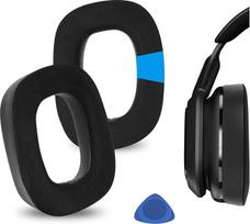 "Geekria Sport Cooling Gel" pakaitiniai ausinių pagalvėlės "Logitech G Astro A30" ausinių pagalvėlės Ausinių pagalvėlių remonto dalys (juodos spalvos)