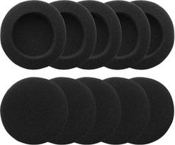 "Geekria" ausinių pagalvėlė "Sennheiser PX100", "PX80", "PC131", "Koss SP", "Koss PP" ausinėms Keičiamosios ausinių pagalvėlės / ausų pagalvėlės / ausų kaušeliai / ausų dangteliai / ausinių pagalvėlių remonto dalys (juodos 10 vnt. / 5 poros)