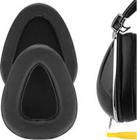 "Geekria" ausinių pagalvėlės "Skullcandy Aviator", "Aviator 2" ausinėms Keičiamos ausinių pagalvėlės / ausų pagalvėlės / ausų kaušeliai / ausų dangtelis / ausinių pagalvėlių remonto dalys (juoda)