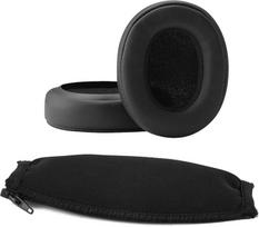 "Geekria" ausų pagalvėlės ir galvos juostos dangtelis, skirti "Skullcandy Hesh3", "Hesh 3", "Crusher" belaidėms ausinėms / ausų pagalvėlės + galvos juostos apsauga / remonto dalys / paprastas montavimas "pasidaryk pats" be įrankių