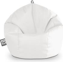 "Happers" vaikiškas "Bean Bag" dirbtinės odos vidinis baltas