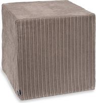 "HOCK Cube" 45 x 45 x 45 cm velvetinis laidas purvo spalvos