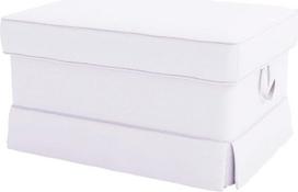 "HomeTown Market" "Heavy Duty" sofos užvalkalas, tinkamas IKEA "Ektorp" sofos užvalkalui. Tik užvalkalas. Sofa neįtraukta. (Balta)