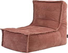 "Icon Dolce Bean Bag Lounger" suaugusiesiems, rožinis, pūkuotas velvetinis audinys, milžiniškas pupelių maišo laidas su užpildu, pupelių maišo kėdė, patogi kėdė svetainei, poilsio kambariui, miegamajam, biurui