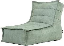 "Icon Dolce Bean Bag Lounger" suaugusiesiems, šalavijo žalia, vidaus lauko pupų maišas su užpildu, pupų maišas, vandenį atstumiantis audinys, patogi kėdė svetainei, poilsio kambariui, miegamajam, sodui