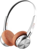 "iKF R1" belaidės retro stiliaus ausinės ant ausies, senovinio dizaino, kelių režimų "Bluetooth" ausinės, "HiFi Stereo", 60 val. trukmės, ENC su mikrofonu, minkštos ir lengvos ausinės telefonui / kompiuteriui (įdegusios)
