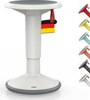 "Interstuhl UPis1" - Ergonomiška taburetė su pasukimo efektu - aukščiausios kokybės reguliuojamo aukščio ir pasukama taburetė, pagaminta Vokietijoje - stovima taburetė / pasukama taburetė, skirta sėdėjimui patogiai nugarai - puikiai tinka ir kaip biuro ta