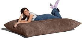 "Jaxx" vaikų golfo rinkinys "Bean Bag" pagalvėlė "Saxx Microsuede Bean Bag" pagalvėlė, šokolado rudos spalvos