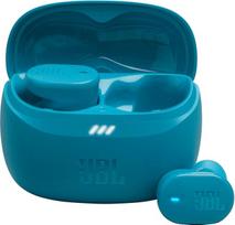 "JBL Tune Buds 2" belaidės "Bluetooth" ausinės į ausis su triukšmo slopinimu, 48 valandų atkūrimo laikas, IP54 apsauga nuo vandens ir dulkių, kelių taškų ryšys, ergonomiškas dizainas, turkio spalvos