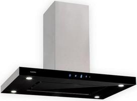"Klarstein Valeria" salos ištraukiamasis gaubtas - ištraukiamasis gaubtas, salos ištraukiamasis gaubtas, 230 W, maks. 650 m³/h, 3 galios lygiai, LED apšvietimas, jutiklinis skydelis, stiklas, nerūdijantis plienas, ekonomiškas, "PureAmbience" koncepcija, s