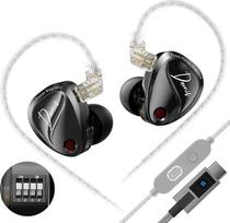 "KZ Duonic In-Ear" žaidimų ausinės, ausinės monitorius su trigubu planariniu magnetiniu garsiakalbiu ir itin linijiniu dinaminiu dvigubu garsiakalbiu, IEM ausinės žaidėjams, audiofilams