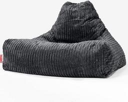"Lounge Pug Bean Bag" poilsio kėdė, virvė, juoda