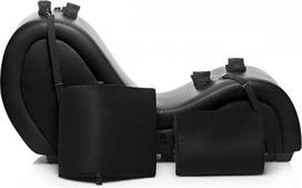 "Master Series" sofa-AG830-juoda sofa 170x85x50