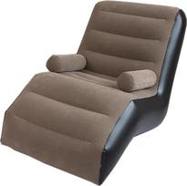 "Milageto" pripučiama sofa Sulankstoma tinginio sofa S formos minkšta tiršta oro sėdynė, skirta miegoti pietų pertraukoje Sodo žaidimų namuose Ruda
