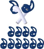 "OneCut" 5 poros silikoninių ausinių, suderinamų su "AirPods 1" ir "2" Silikono minkšti neslystantys sportiniai ausinukai "Anti Drop Ear Hook Gel Earphone" ausinių apsauginiai priedai (mėlyna)