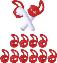 "OneCut" 5 poros silikoninių ausų kištukų "Apple AirPods/EarPods", silikoniniai minkšti dangteliai Neslystantys sportiniai ausų antgaliai "Anti-Drop Ear Hook Gel Headphones Protection Accessories Tips