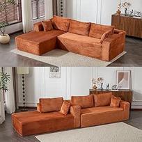 "PixelPilot" kampinė L formos sofa su 3 pagalvėlėmis, sofa-lova su miego funkcija, modulinė su sofa, su porankiais, kombinuojama, neremontuojama, skirta svetainei