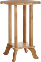 "Premier Housewares" apvalus telefono staliukas, 55 x 39 x 39 cm - kaučiukmedis