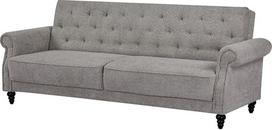 "Riess Ambiente Chesterfield Maison Belle Affair" 3-viečių sofa 220 cm Greige Bouclé su miego funkcija
