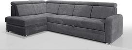 "Robin Glen" sekcija su sofa-lova, dvigulė lova su lovos rėmu ir pagalve, L formos kampinė sofa