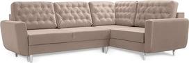"Robin Linda" kampinė sofa su miegamąja funkcija, sofa lova su dėže ir pagalve, laisvai pastatoma L formos kampinė sofa, minkšta sofa su miegamąja funkcija
