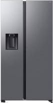"Samsung" šaldytuvas "Side by Side Air Space AI RS70F64KET/EF" su vandens ir ledo dozatoriumi, "Wifi" su "AI Energy" režimu, "SpaceMax", universaliu vėsinimu, 635 l, plotis x aukštis x gylis: 91,2 x 178,4 x 72,6 cm, nerūdijantis plienas