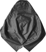 "Sharplace" XXL vandeniui atsparus "Bean Bag" krepšys be užpildo - patogūs žaidimų kėdės užvalkalai - 75 x 95 cm / 30 (po užpildymo, juoda)