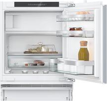 "Siemens" KU22LADD0, "iQ500" išmanusis šaldytuvas su šaldikliu, 82 x 60 cm, 110 l, "HyperFresh" stalčius, butelių laikiklis, labai tylus 35 dB, "SoftClose" plokščias vyris su minkštu padavimu