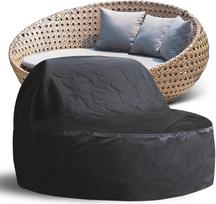 "Smart-Planet" neperšlampamas apvalus dangtis "Sun Island Lounge Garden", apsaugantis nuo oro sąlygų - skersmuo 200 cm - 45 - 126 cm aukštis